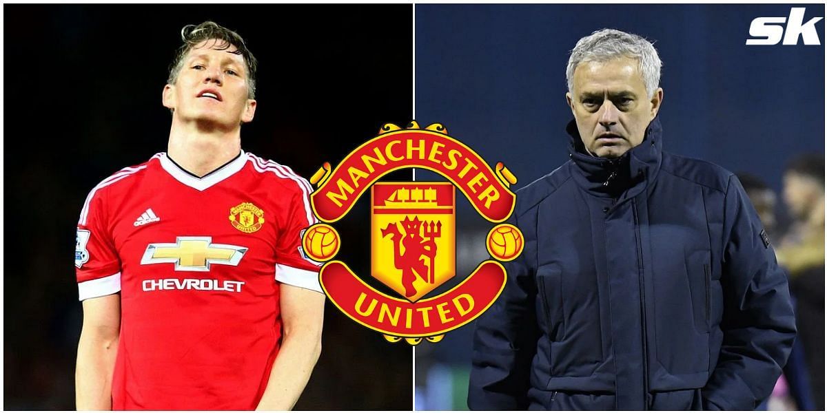 Schweinsteiger only made 4 appearances for the Red Devils under Jose Mourinho