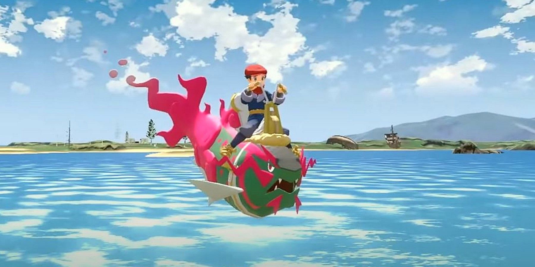 Trainers can use Basculegion to cross the sea (Image via Game Freak)
