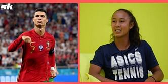 "Someone I would switch places with for a day? Cristiano Ronaldo, he is just a beast" - Leylah Fernandez