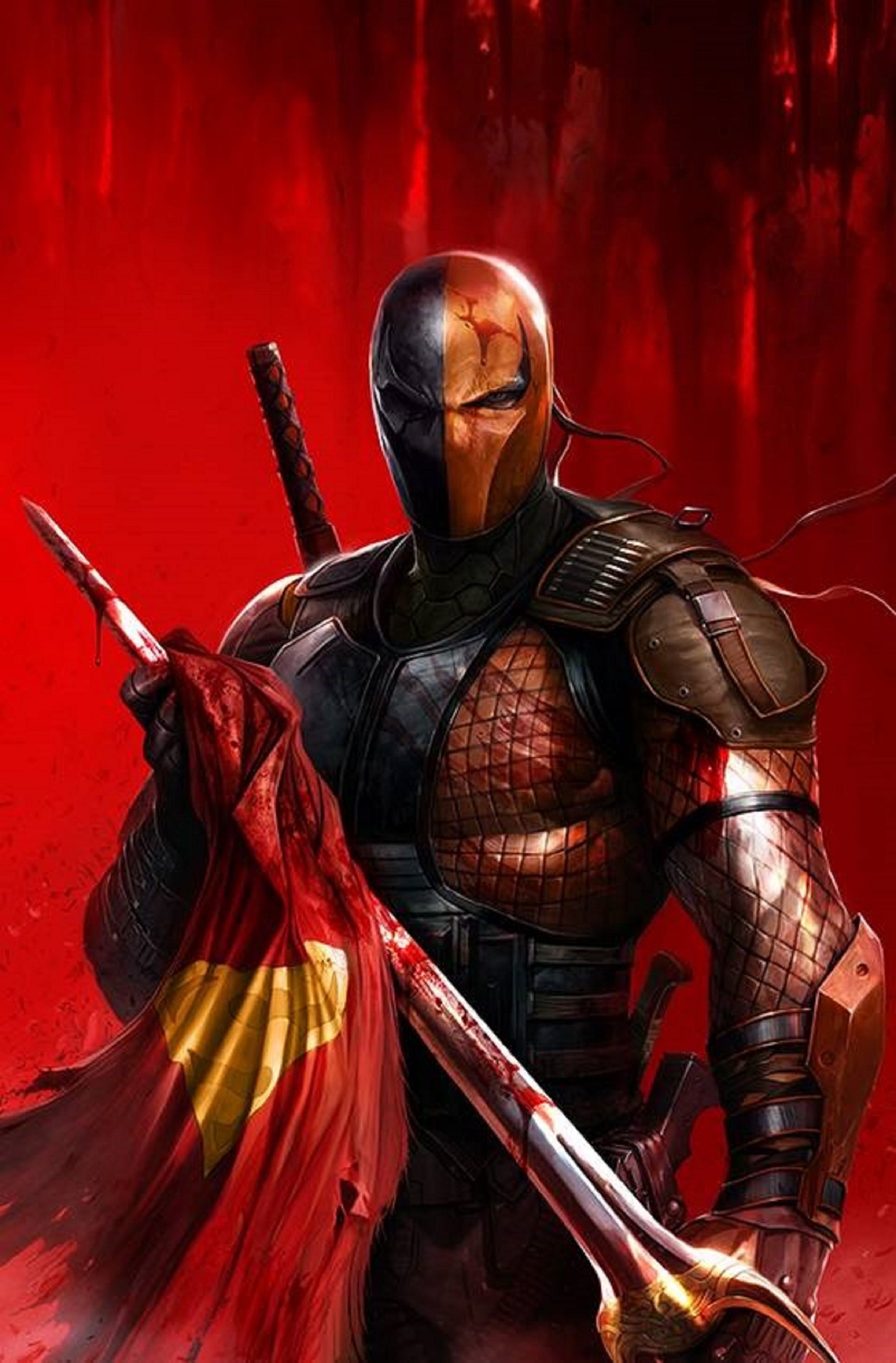 Deathstroke is a deadly assassin (Image via DC)