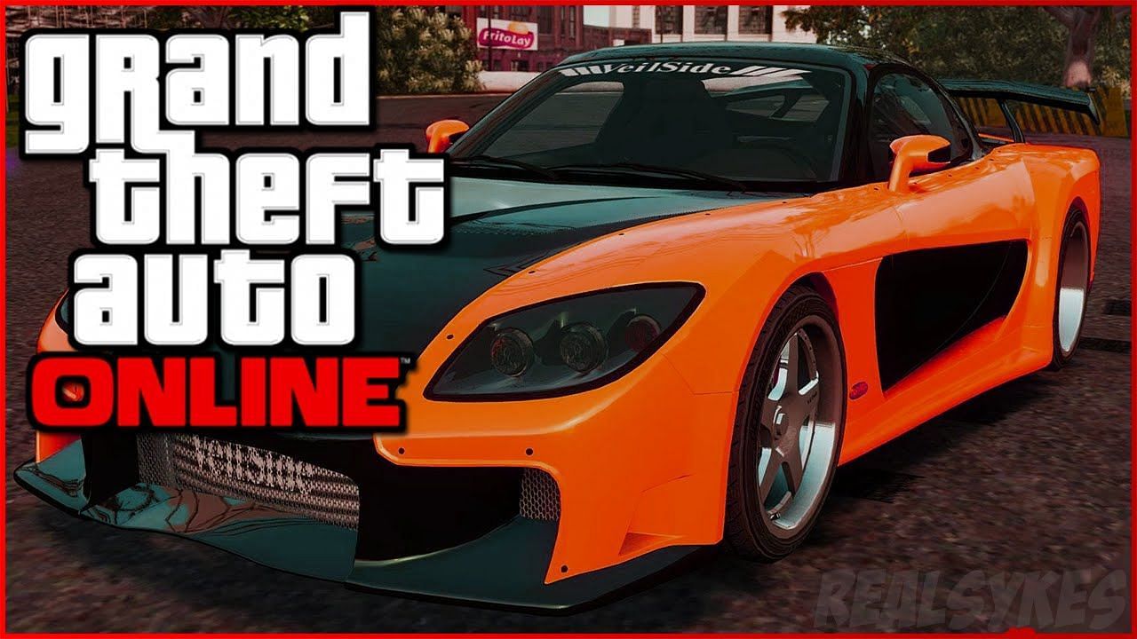 GTA Online has some awesome drift cars for 2022 (Image via YouTube @RealSykes)