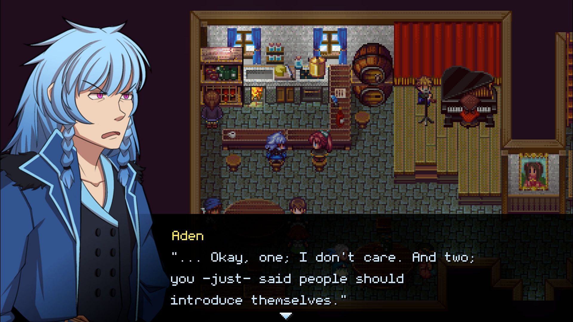 Rise of the Third Power contains excellent character interactions and dialogue (Image via Stegosoft Games)