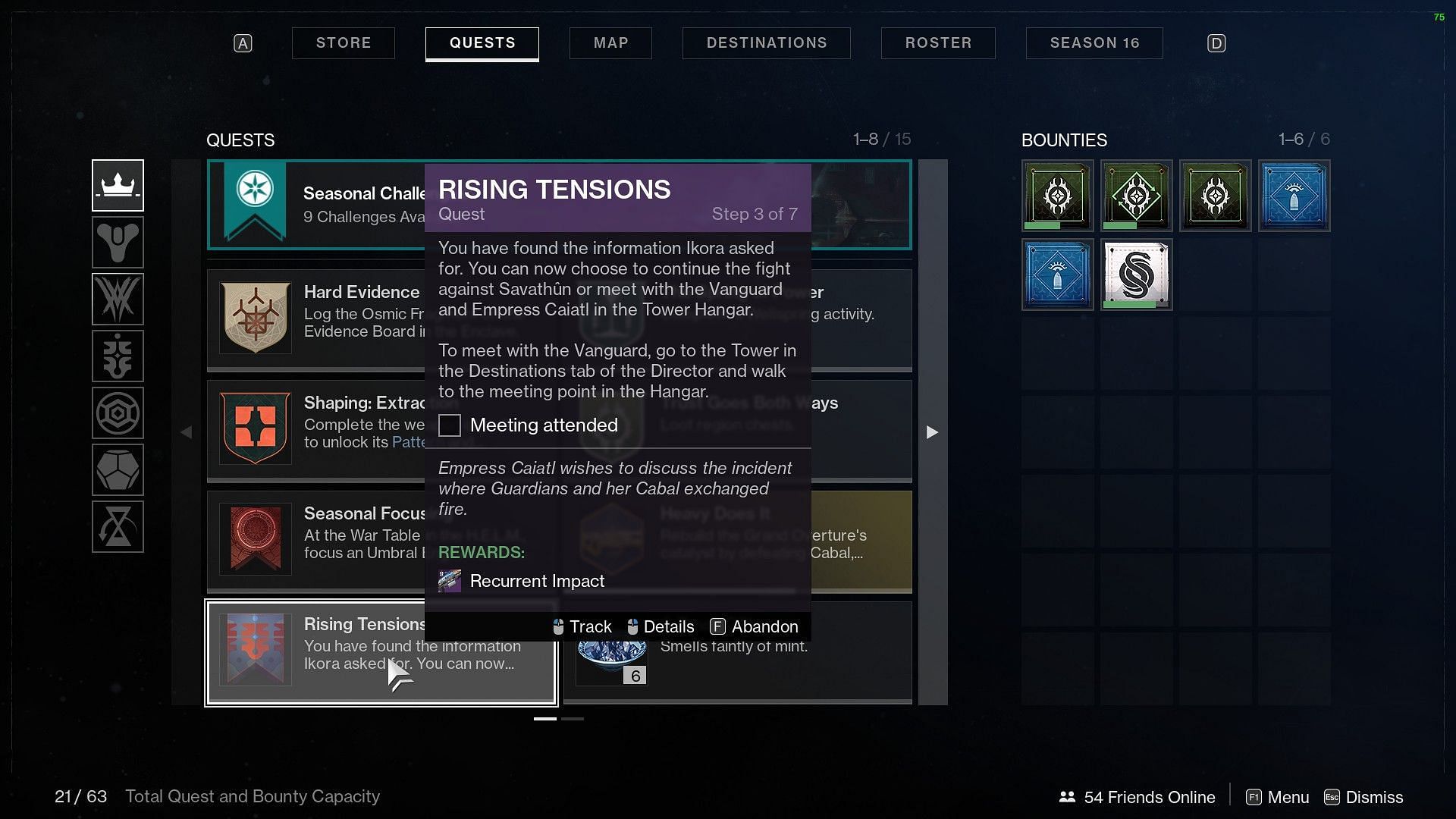 Introductory mission to Season 16 (Image via Destiny 2)