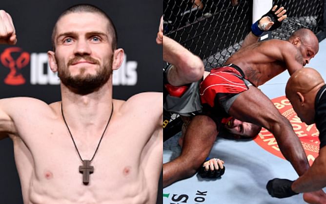 Watch: Denys Bondar screams in pain as he suffers gruesome elbow injury at UFC Fight Night 200