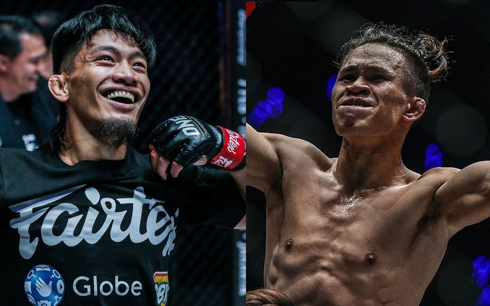 Lito Adiwang (Left) and Jeremy Miado (Right) figure in an all-Filipino affair at ONE X. | [Photos: ONE Championship]