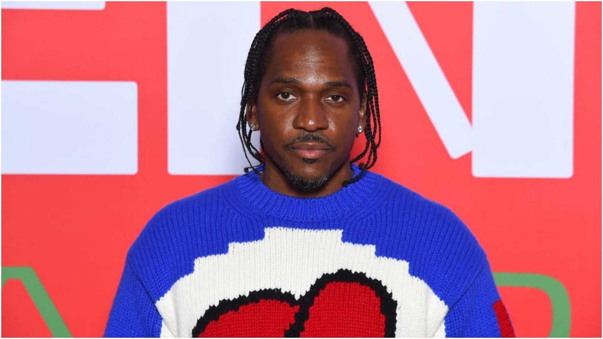 Pusha T is now trending on the internet for his new song (Image via Stephane Cardinale/Getty Images)