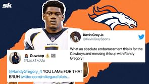 "Leave it up to the Cowboys to ruin my morning" - Cowboys fans in disbelief over Randy Gregory signing with Broncos