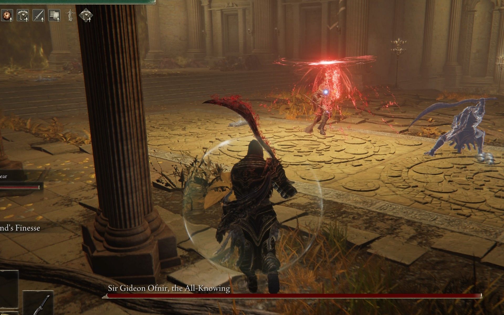 The boss will utilize the moves of other bosses. (Image via FromSoftware)