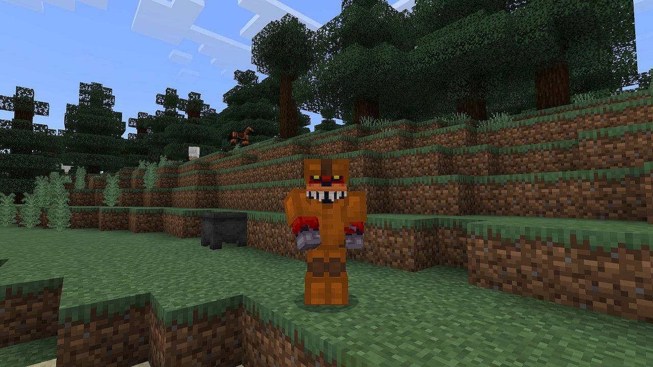 Players can dye their armor their favorite color to make their armor stand out (Image via Minecraft)