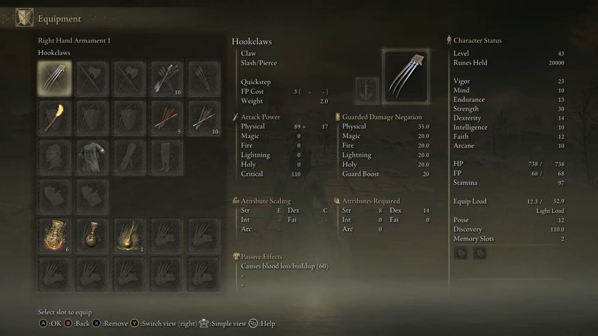 Hookclaws is an extremely good close-range weapon, but it might not be very effective against bosses (Image via Kibbles/Youtube)