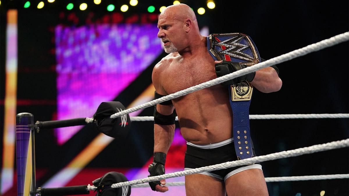 WWE Hall of Famer Goldberg is a two-time Universal Champion