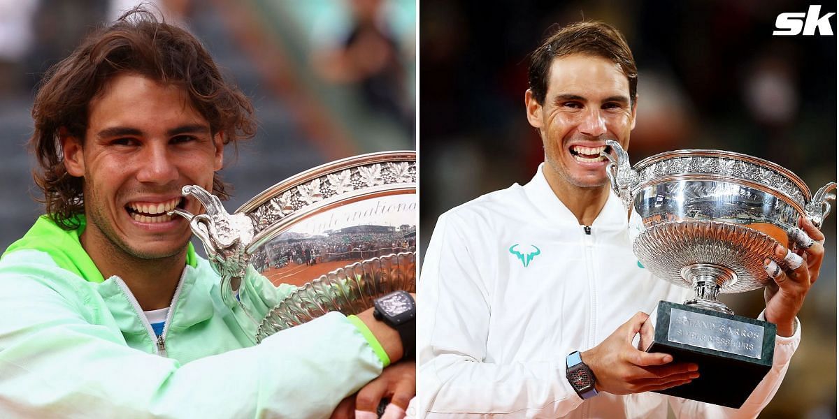 Rafael Nadal has won four Grand Slams without dropping a set