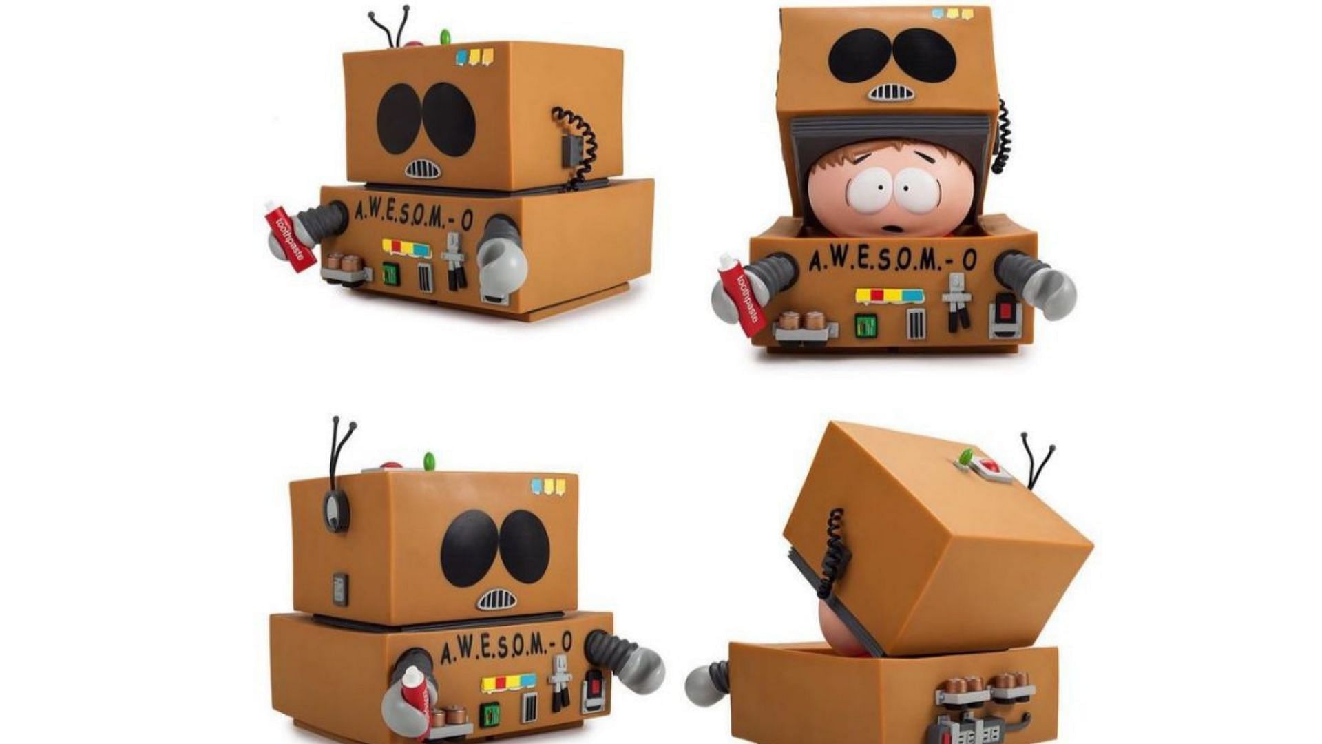 The forthcoming sneakers are inspired by AWESOM-O robot of South Park (Image via Instagram/woowzanet)