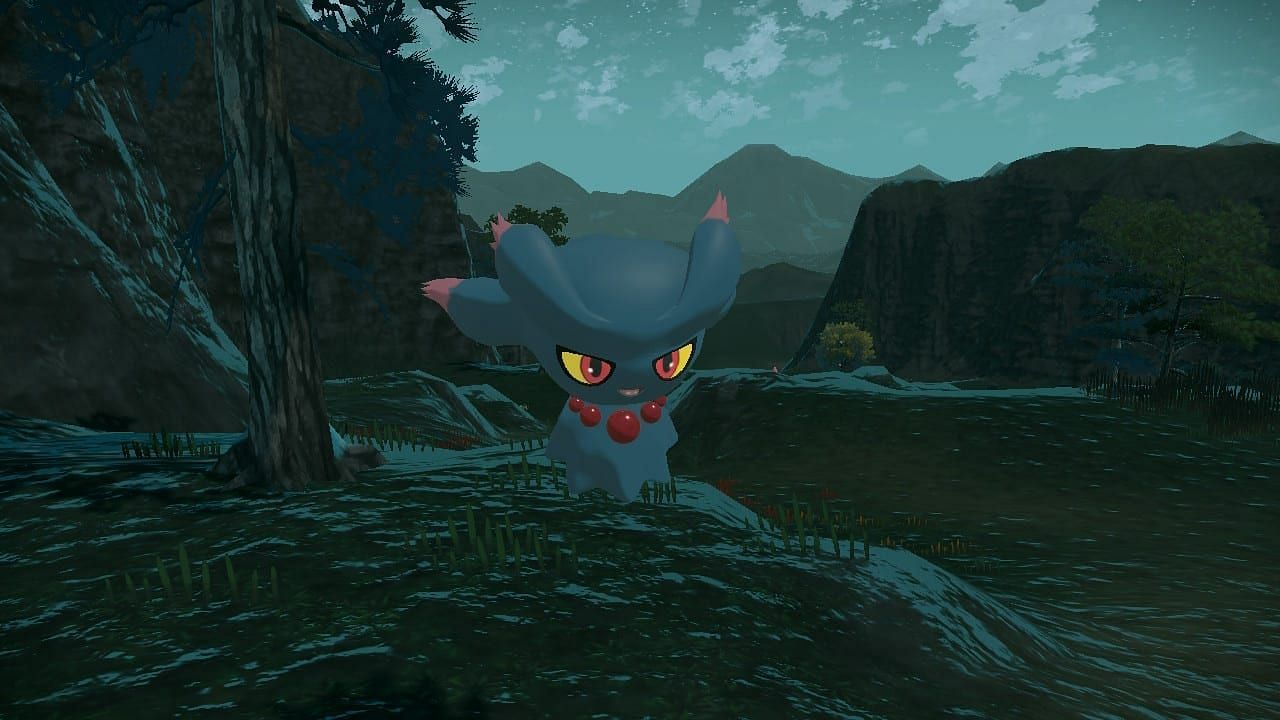 Misdreavus as it appears in Pokemon Legends: Arceus (Image via The Pokemon Company)