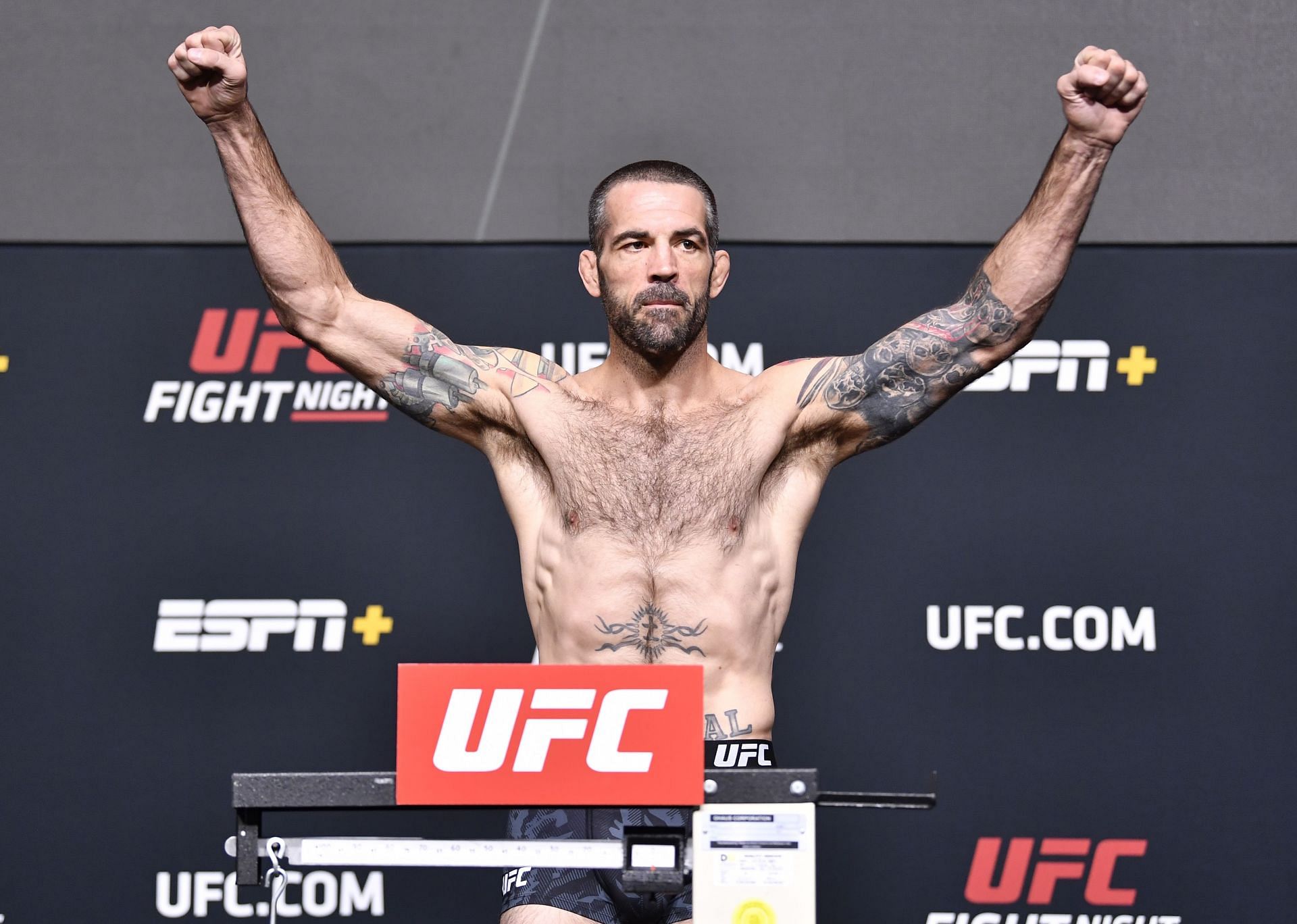 Matt Brown Weighing in and set to compete
