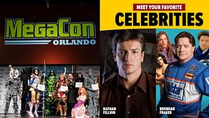 MegaCon 2022: Dates, events and more as Brendan Fraser and Nathan Fillion join star-studded celebrity guest lineup