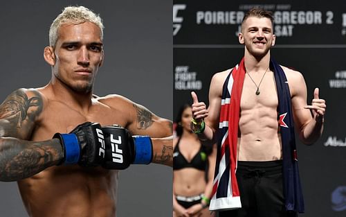 Charles Oliveira (left) and Dan Hooker (right)