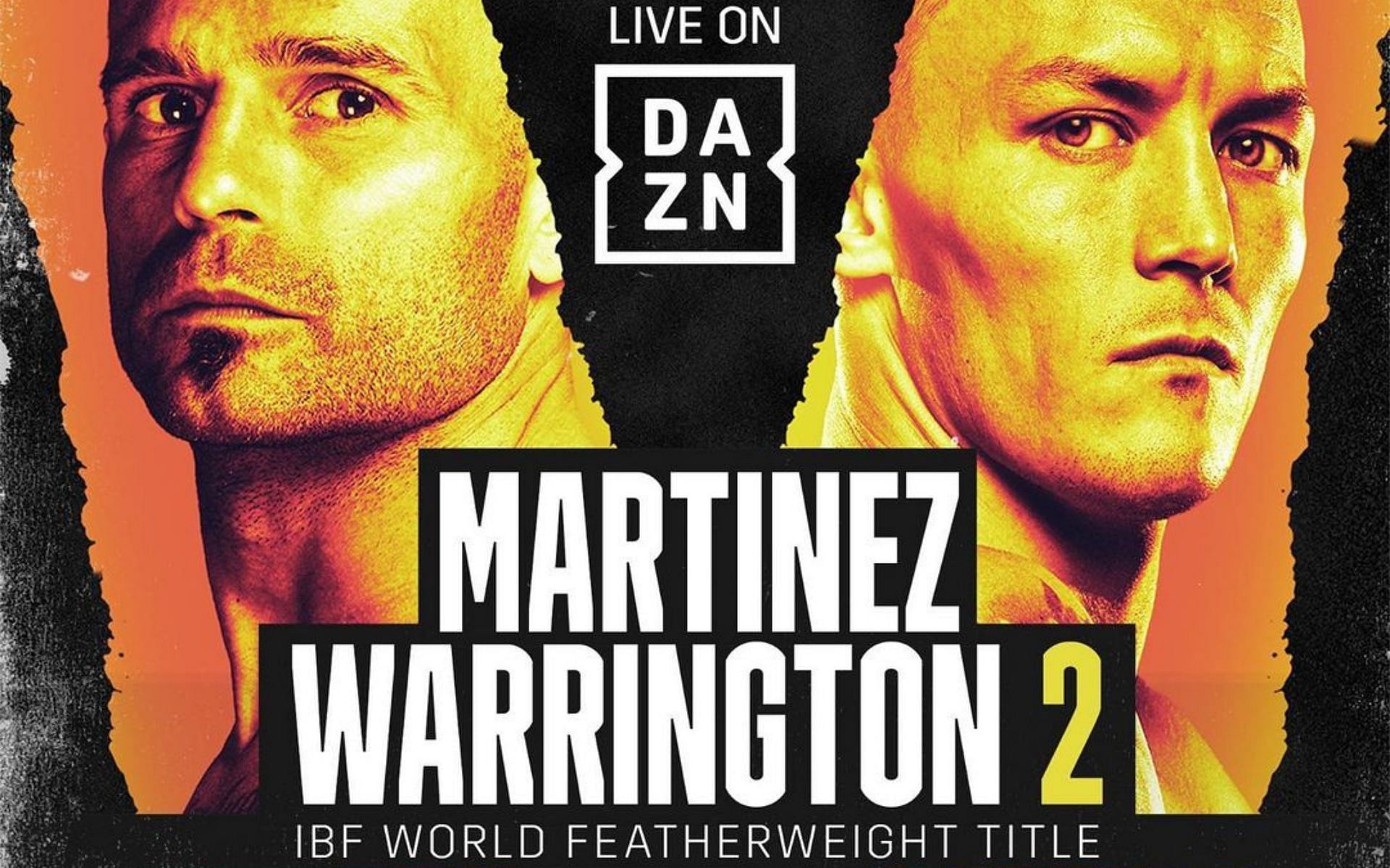  Kiko Martinez (left) vs. Josh Warrington (right)poster [Image via @j_warrington on Instagram]