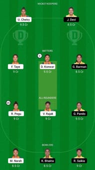 DD-W vs KP-W Dream11 Fantasy Suggestion #2