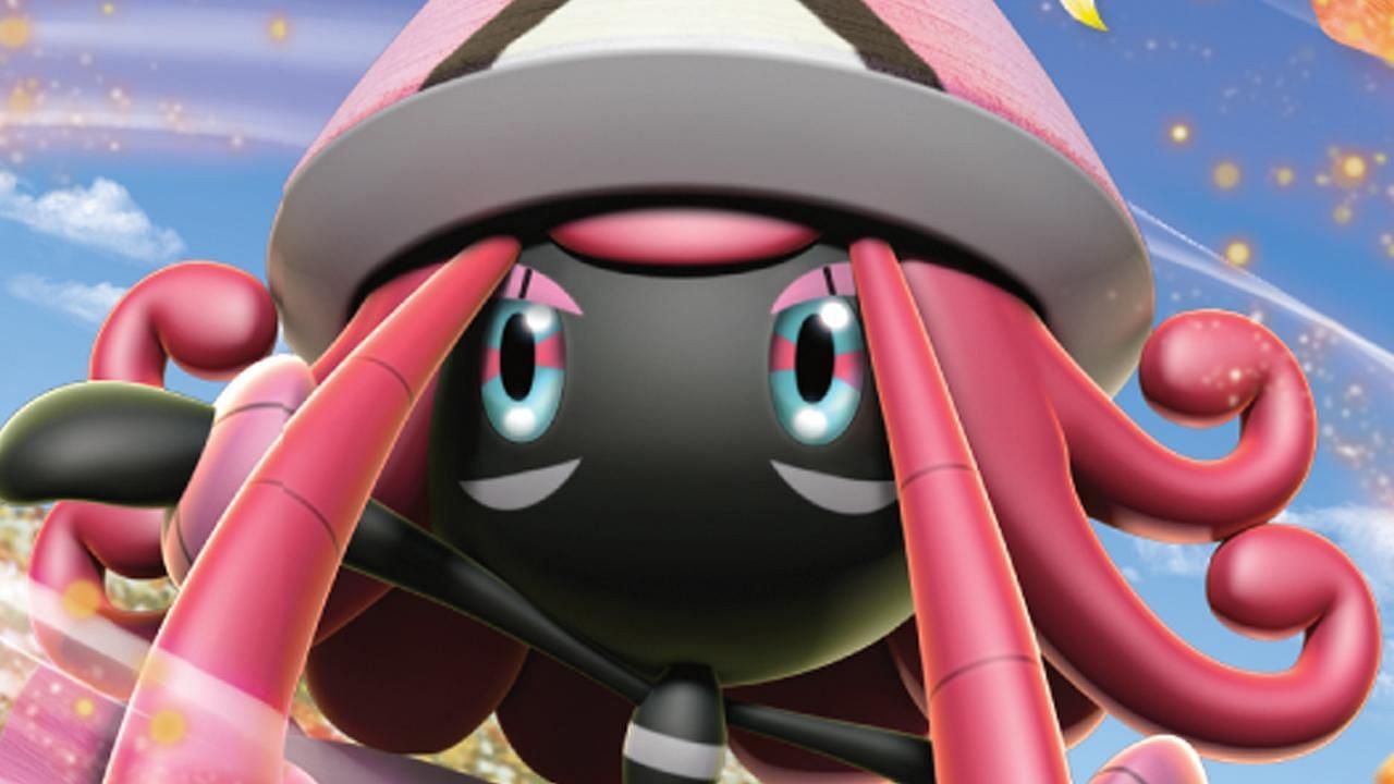 Tapu Lele as it appears in the trading card game (Image via The Pokemon Company)