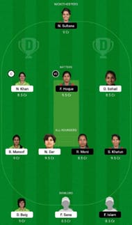 PK-W vs BD-W Dream11 Fantasy Tip #2