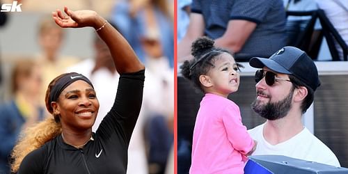 Serena Williams and her husband, Alexis Ohanian