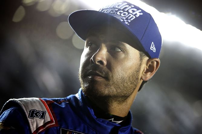 "That was crazy" - Kyle Larson talks about view from behind Kyle Busch during crash