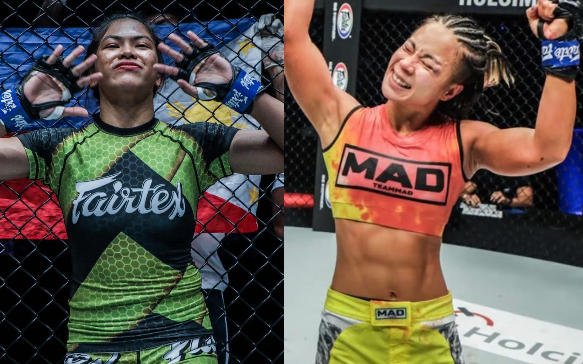 Denice Zamboanga (left) and Ham Seo Hee (right) will face off in an all-important rematch in ONE X with the winner getting a potential shot at the ONE women&#039;s atomweight world title. [Photos: ONE Championship]