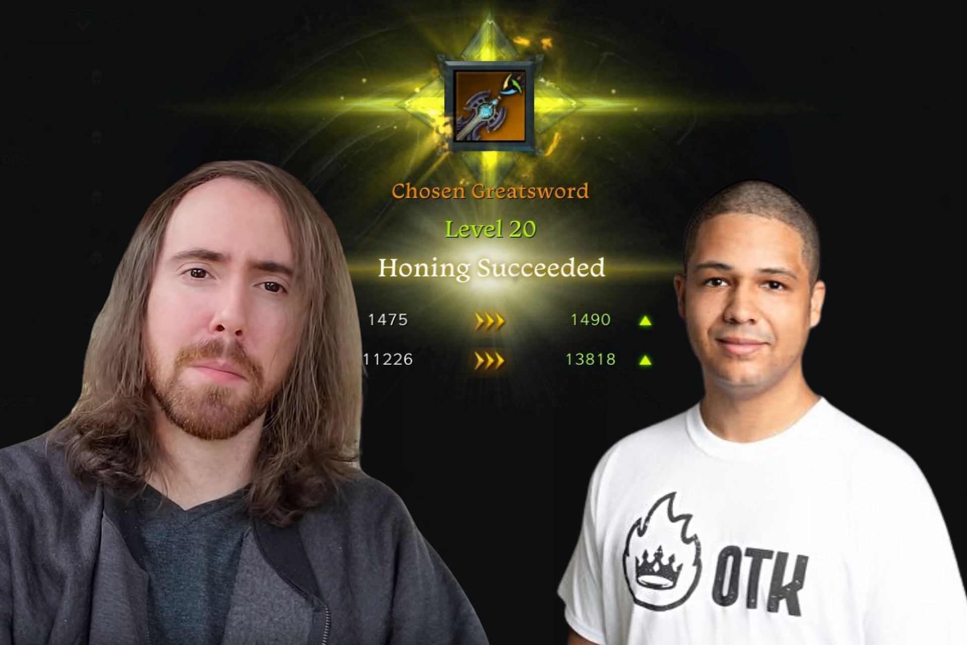 Twitch streamer Nmplol and Asmongold made a gross bet, and sadly, Nmplol lost (Image via Sportskeeda)