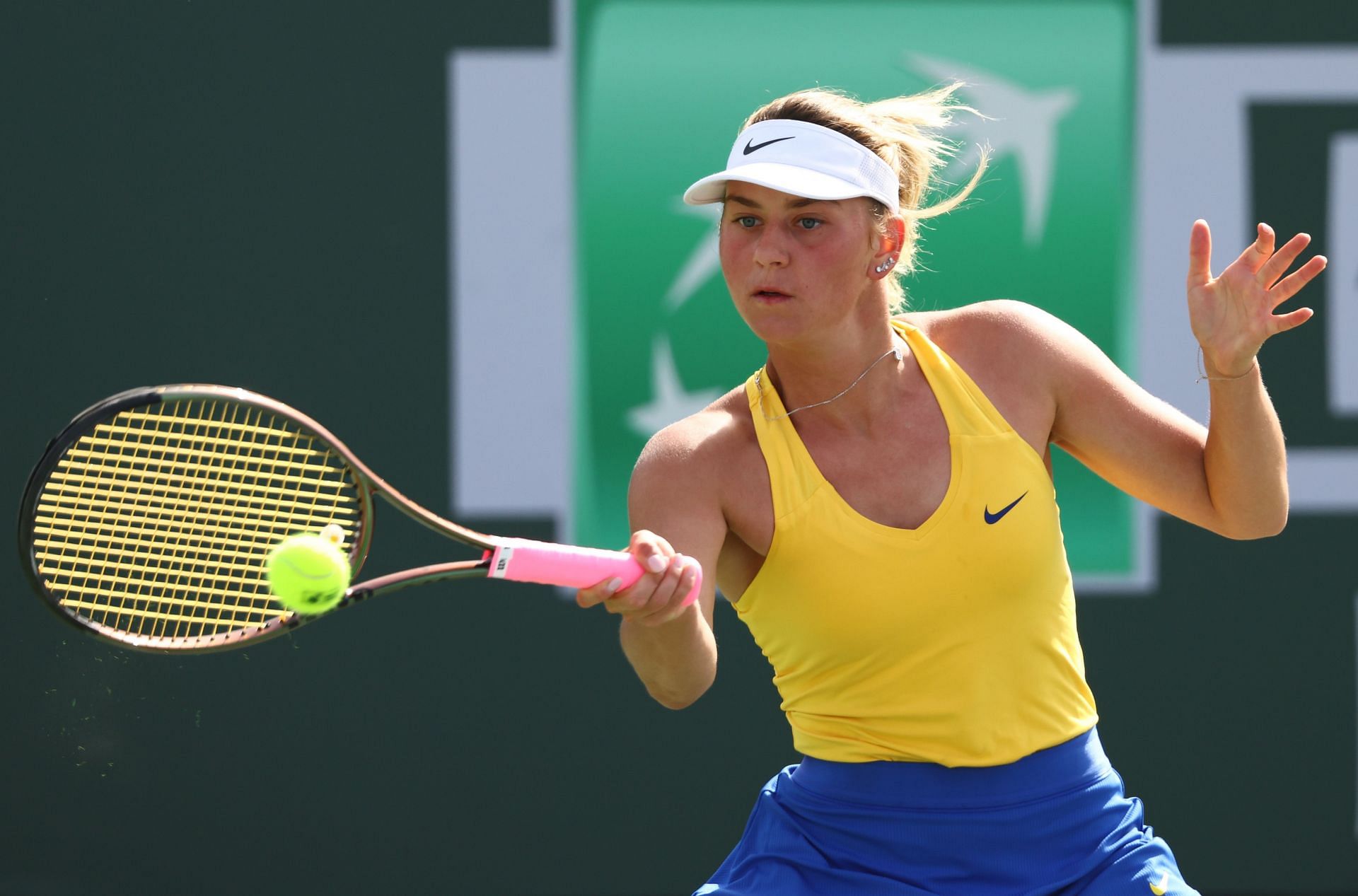 The Ukrainian at the 2022 BNP Paribas Open