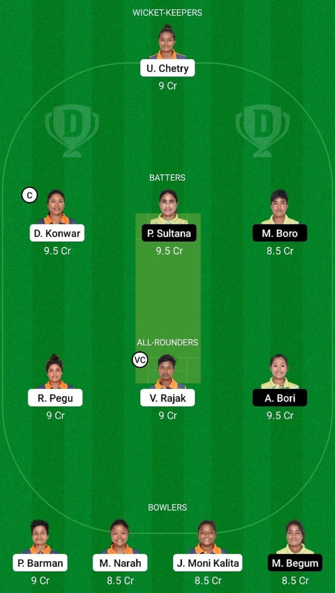 DD-W vs DV-W Dream11 Fantasy Suggestion #2