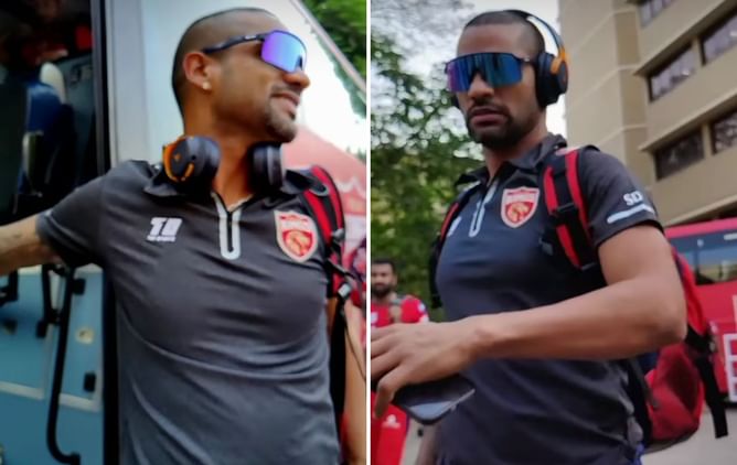 [Watch] "Ready to hunt" - Shikhar Dhawan begins training with PBKS squad for IPL 2022