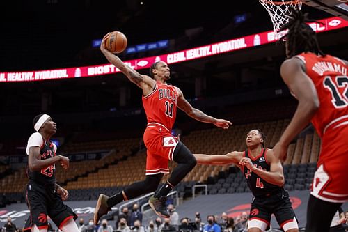 Chicago Bulls v Toronto Raptors - 2021-22 NBA season