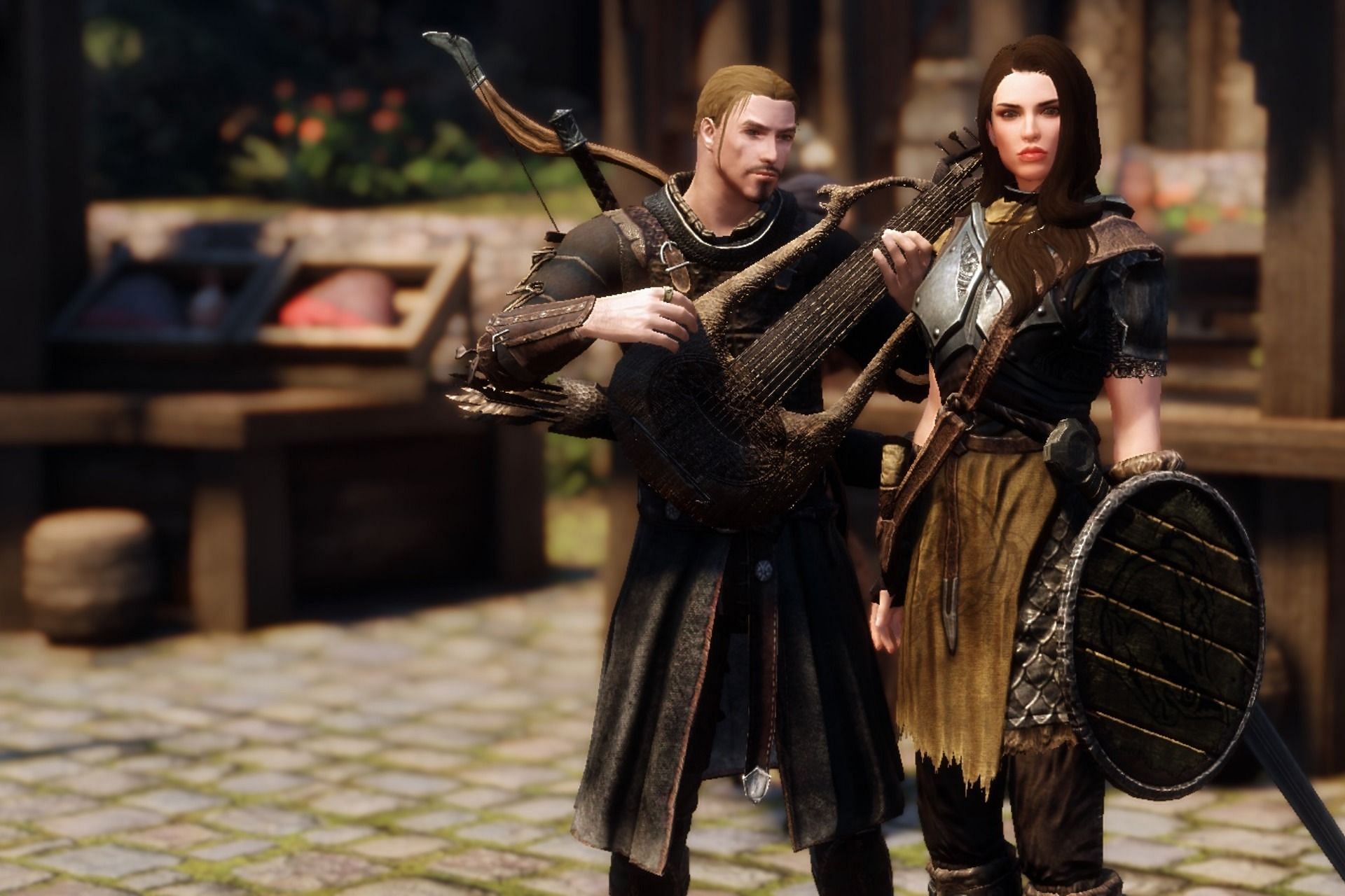 Oblivion had the provision of niche class builds like bards (image via Nexusmods)