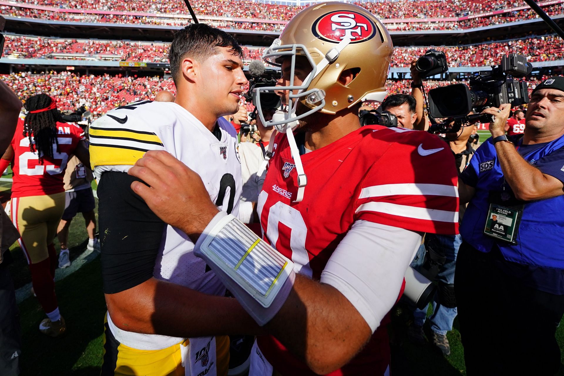 San Francisco 49ers quarterback Jimmy Garoppolo