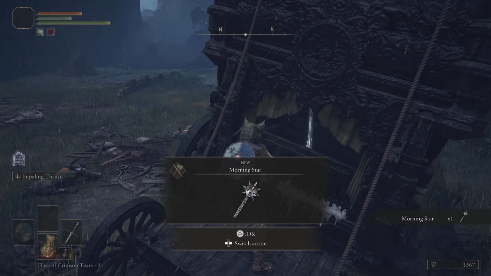 Morning Star is a really balanced weapon that players can obtain early in the game (Image via FredChuckDave/Youtube)