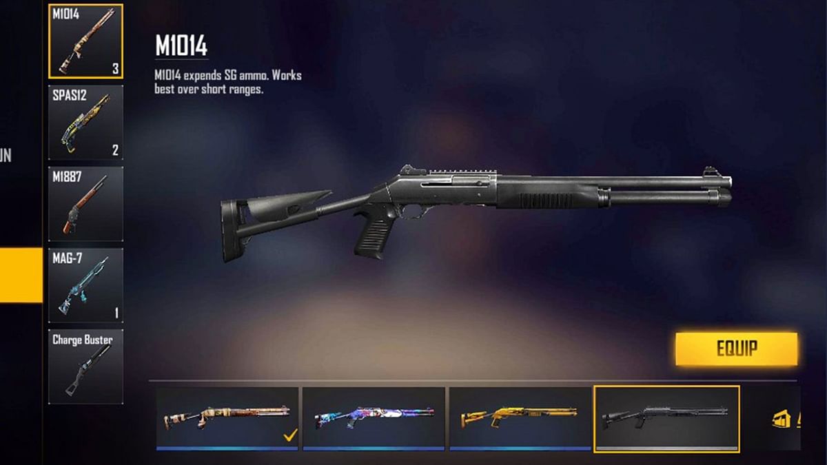 Best Free Fire Max Shotgun For Cs Rank March 2022 M1887 Vs Mag 7 Vs M1014 1945