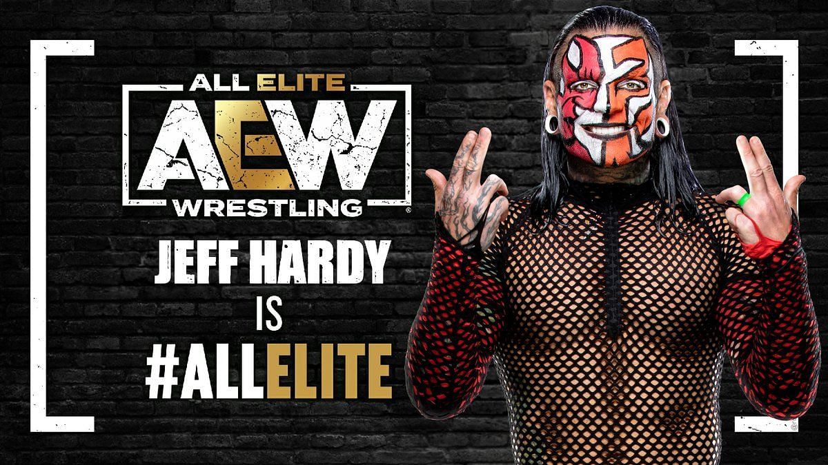 Jeff Hardy is now an active wrestler signed with All Elite Wrestling.