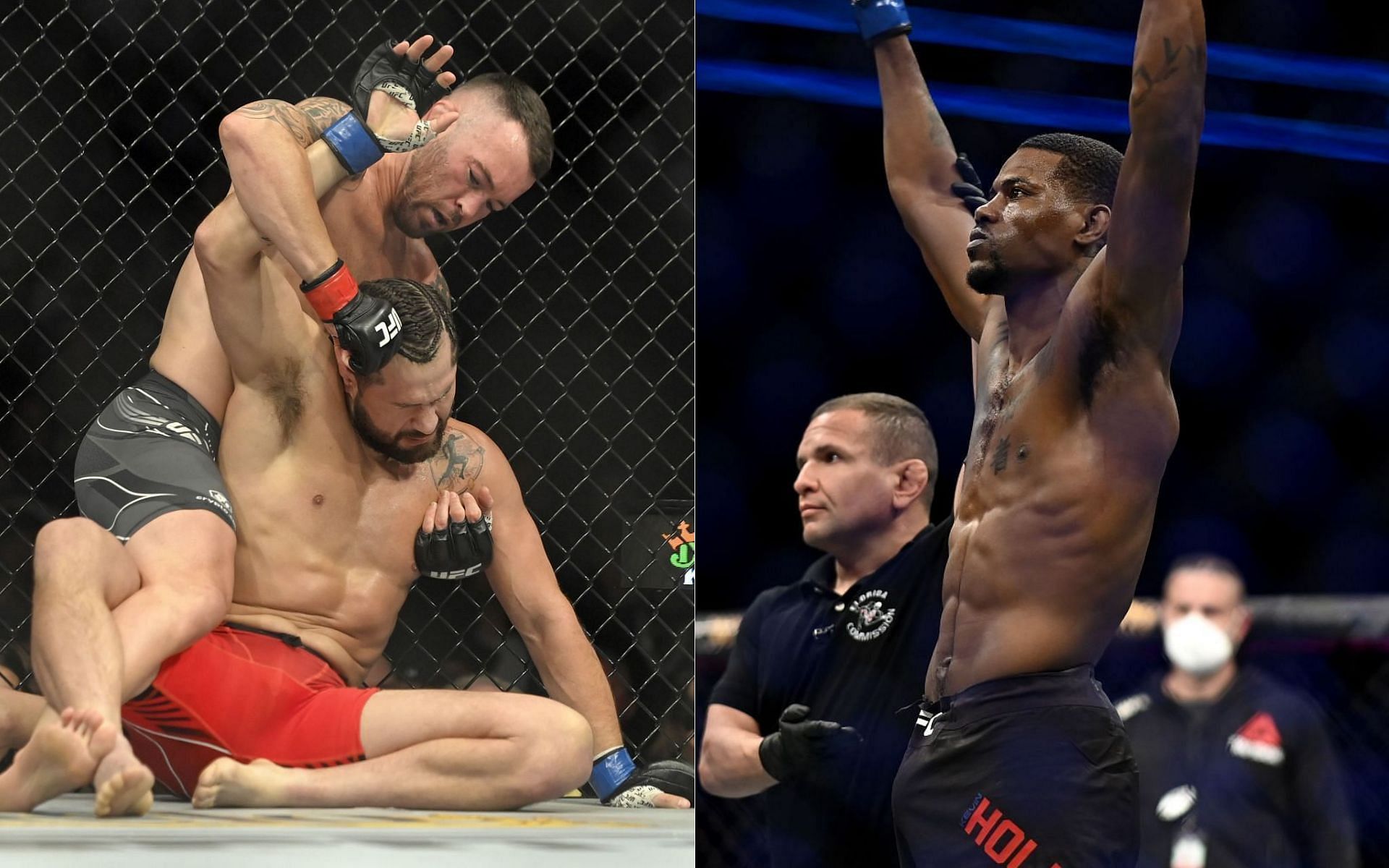Colby Covington and Kevin Holland were among the winners at UFC 272
