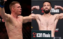 Watch: Paul Felder surprises UFC debutant Javid Basharat with the news of his brother's victory during octagon interview