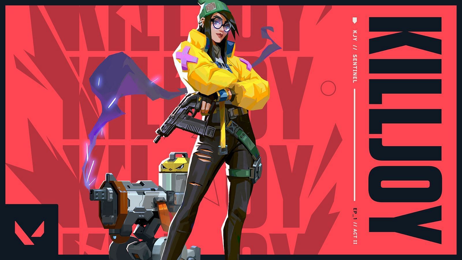 Killjoy can use her abilities to put her opponents in a pickle (Image via Riot Games)