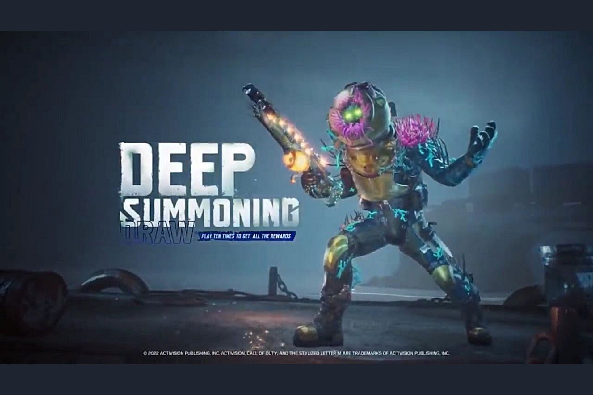 COD Mobile has launched a new Deep Summoning Draw and players can purchase the new legendary Holger-26 blueprint from it (Image via Activision)