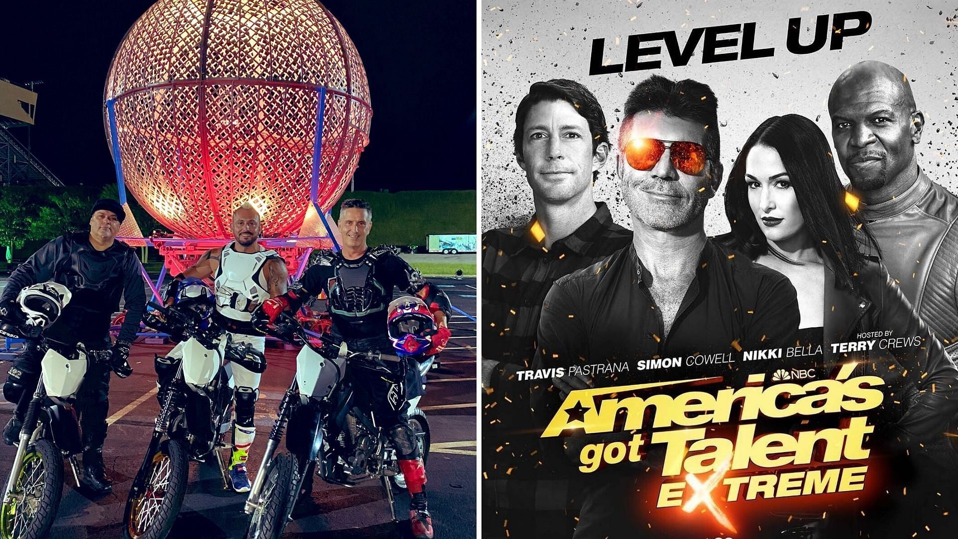 Alfredo Silva&#039;s Cage Riders have been crowned the winners of AGT: Extreme (Image via Twitter/as_cage, Instagram/agt)