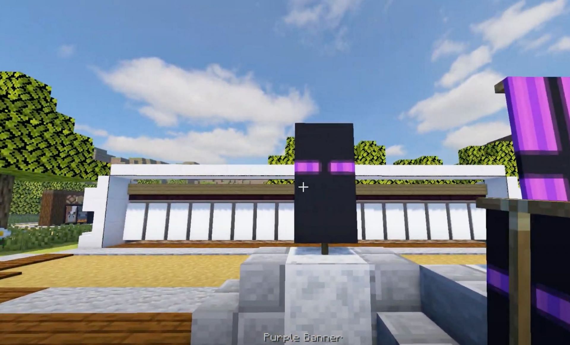 Enderman banner (Image via JohnRVF on YouTube)