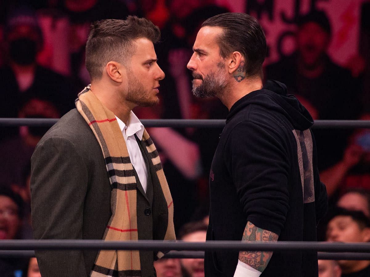 MJF and CM Punk will collide in a Dog Collar Match at AEW Revolution