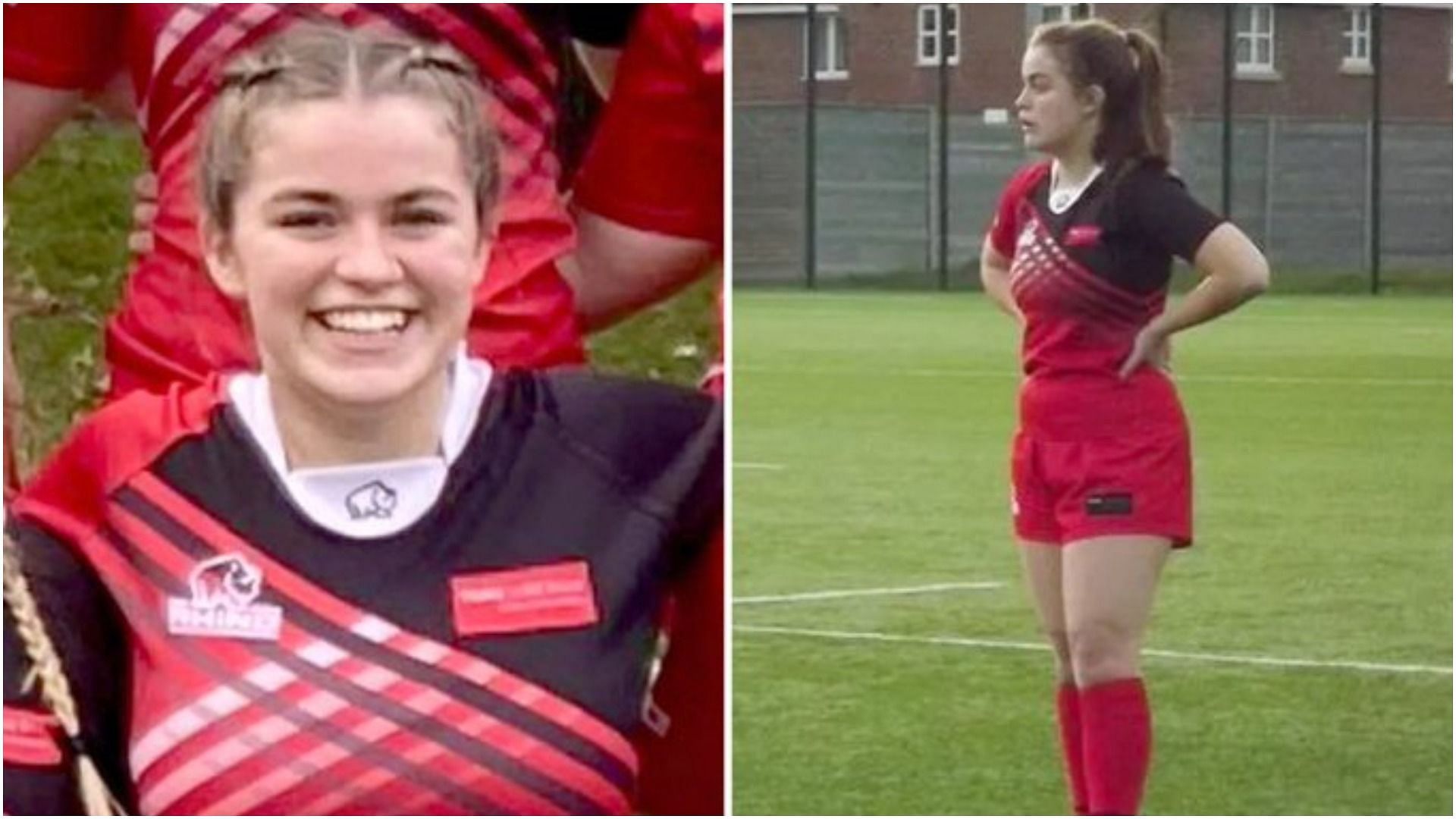 Maddy Lawrence was a rugby player (Image via Srb1970Rita/Twitter)