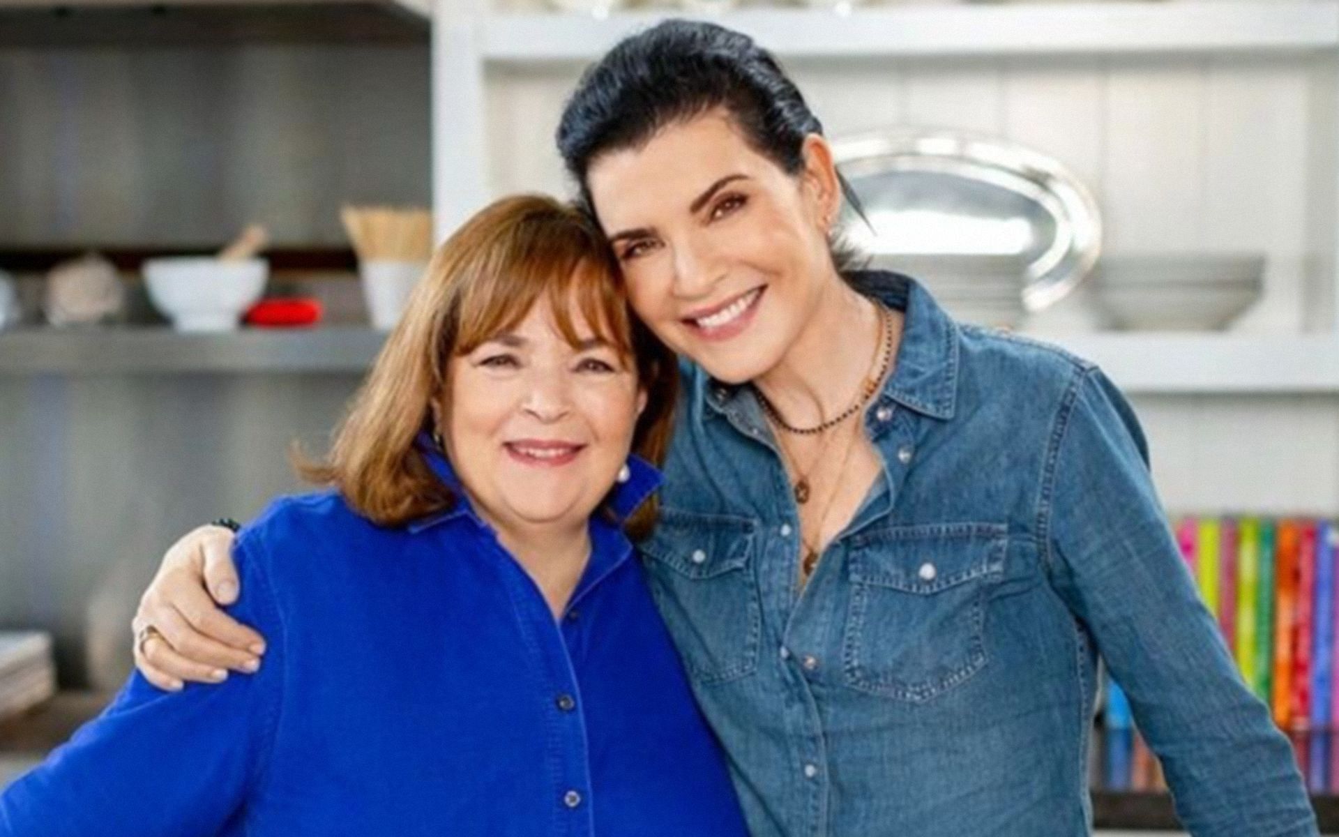 Be My Guest With Ina Garten streams on Saturday, March 26 (Image via @juliannamarguliesorg/Instagram)