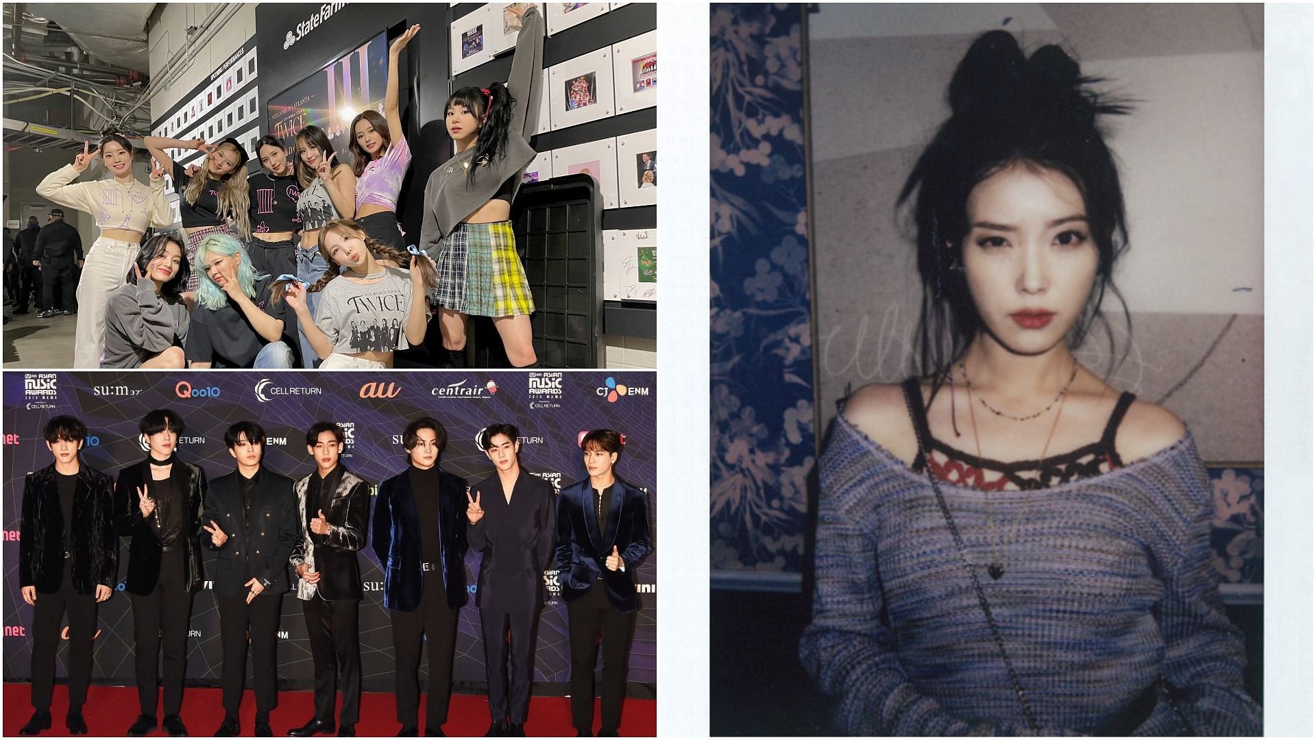 Nominees for JOOX Thailand Music Awards have been revealed (Image via Getty Images, @JYPETWICE/Twitter, @_IUofficial/Twitter)