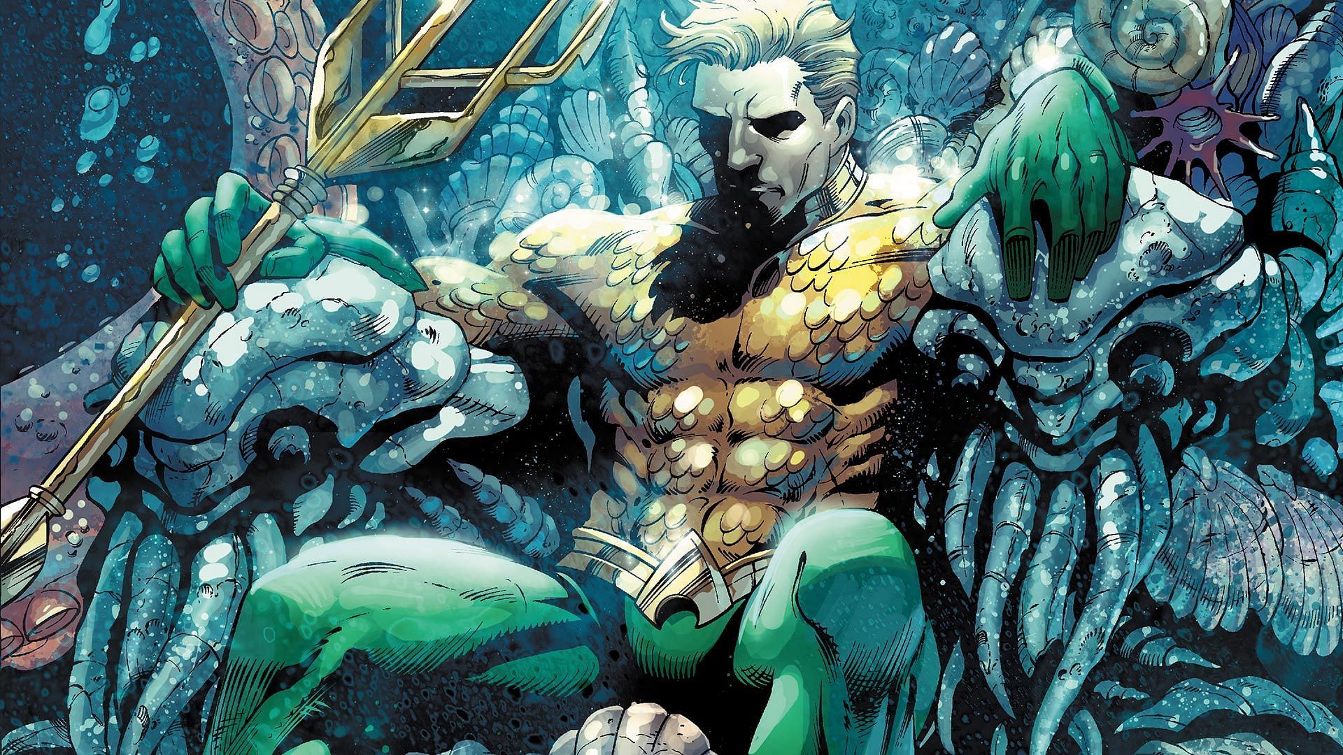 Aquaman can control lives underwater (Image via DC)