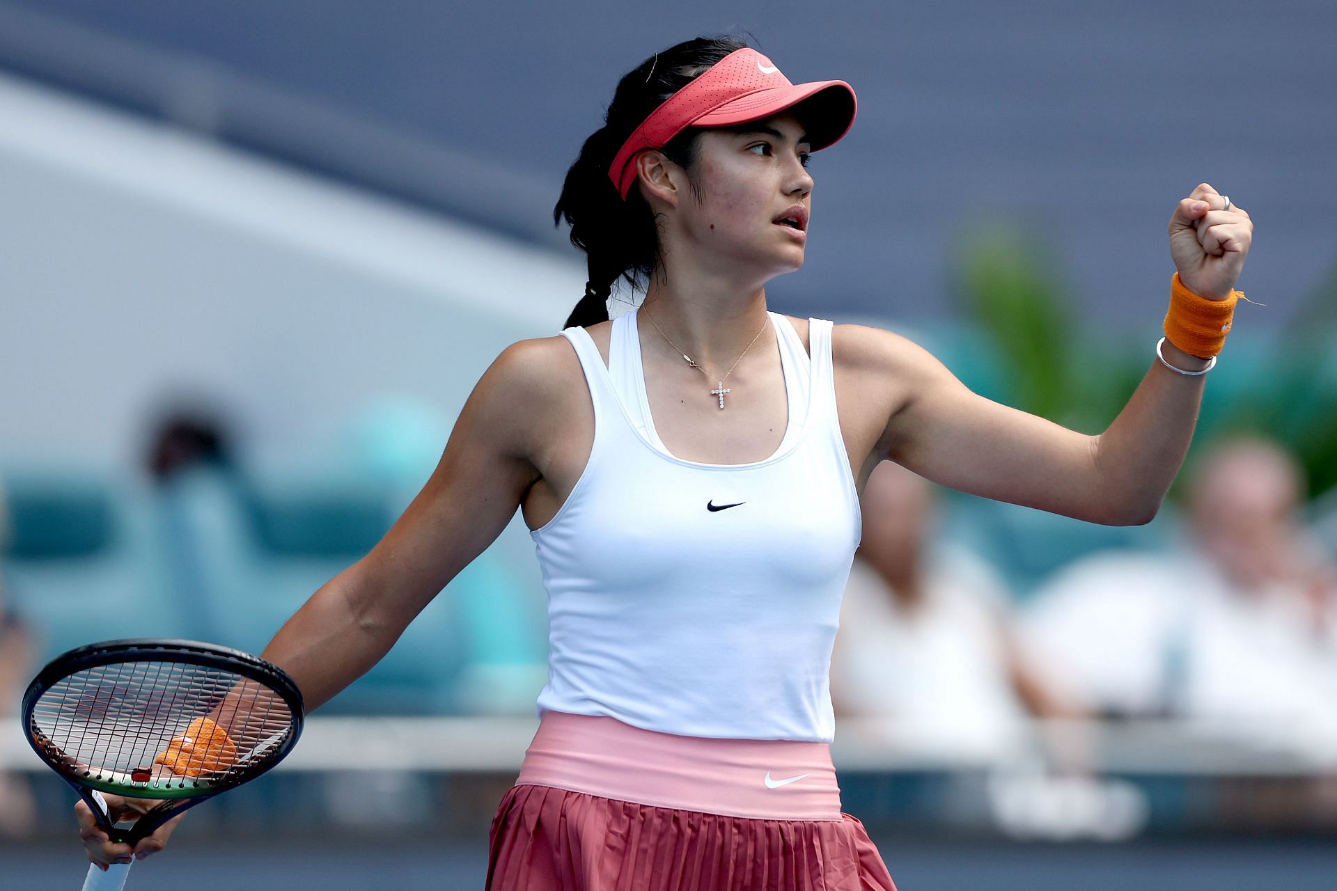 Emma Raducanu at the 2022 Miami Open